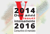 Consuntivo di mandato 2014-2016