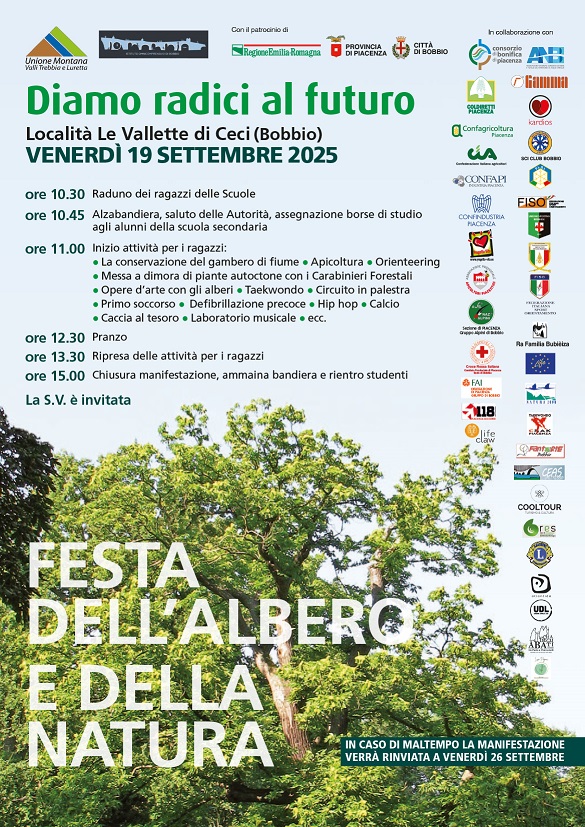 Festa dell'albero 2025 - Locandina 
